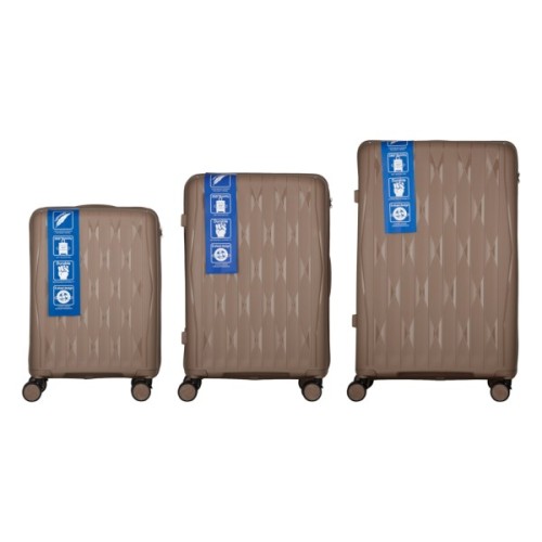 Набір валіз 2E M7979 (L+M+S) хакі (2E-PP-M7979-SET3-KH)