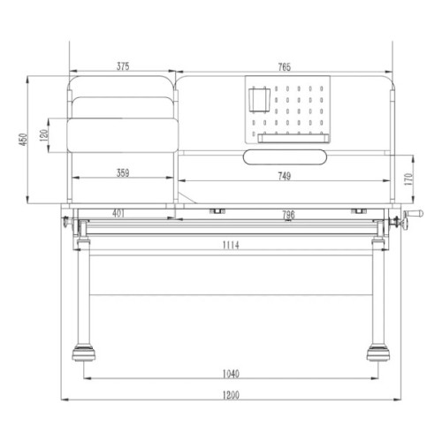 Парта FunDesk Ginepro Grey