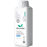 Засіб для ручного миття посуду DeLaMark З іонами срібла Алое вера 1 л (4820152334114)