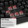 Клавіатура Ajazz AK820 Red Switch USB-C UA Black (AK820-R-B)