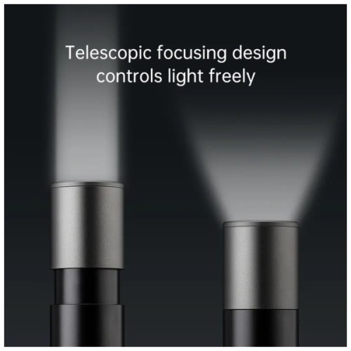 Ліхтар NexTool Zoom Flashlight, 150 лм, алюмінієвий корпус (NE20162)