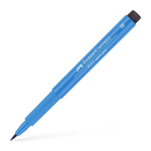 Лайнер Faber-Castell набір ручок капілярних PITT ARTIST PENS Hand Lettering Set 6 кольорів відтінки блакитного (28983)