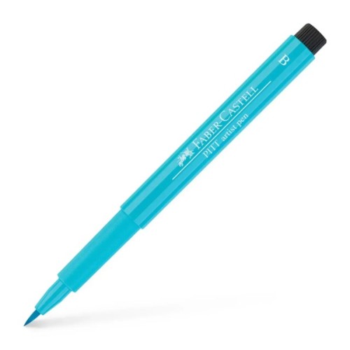 Лайнер Faber-Castell набір ручок капілярних PITT ARTIST PENS Hand Lettering Set 6 кольорів відтінки блакитного (28983)