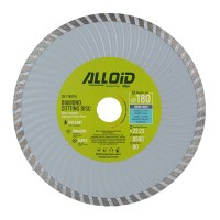 Круг відрізний Alloid алмазний, Turbo Wave, 180мм (DS-7180TW)