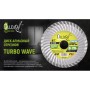 Круг відрізний Alloid алмазний, Turbo Wave, 180мм (DS-7180TW)