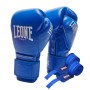 Боксерські рукавички Leone GN111 The Greatest Blue 12 унцій (GN111_Blue_12oz)