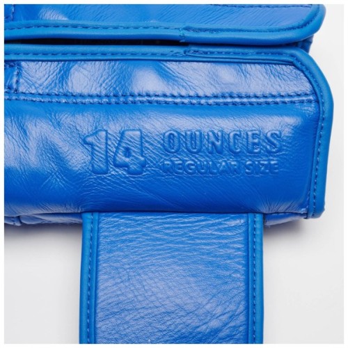 Боксерські рукавички Leone GN111 The Greatest Blue 12 унцій (GN111_Blue_12oz)