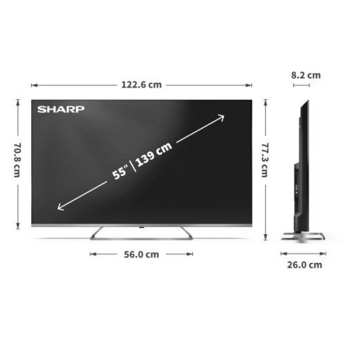 Телевізор Sharp 55JP7265E (4T-C55JP7265EB)
