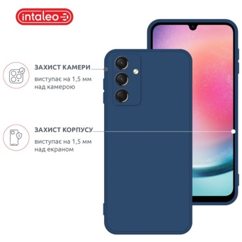 Чохол до мобільного телефона Intaleo SoftShell Samsung Galaxy A24 Light Blue (1283126585715)