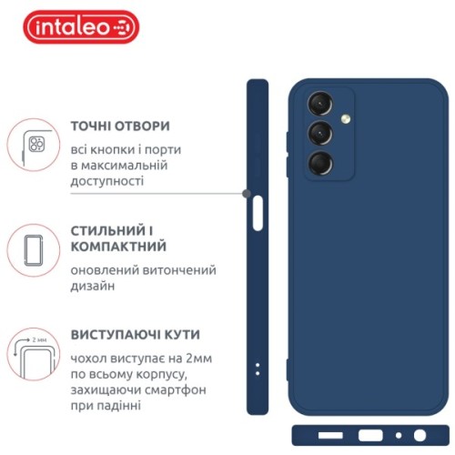 Чохол до мобільного телефона Intaleo SoftShell Samsung Galaxy A24 Light Blue (1283126585715)