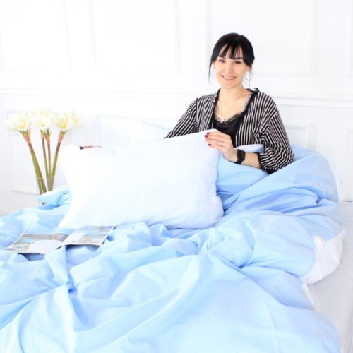 Постільна білизна MirSon Ranforce Elite Rebeca (11-2101 + 14-4121) 2х160х220 (2200004735030)