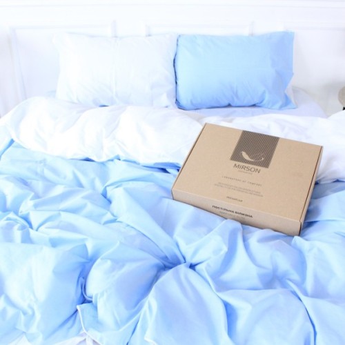 Постільна білизна MirSon Ranforce Elite Rebeca (11-2101 + 14-4121) 2х160х220 (2200004735030)