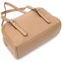 Сумка Vintage Ділова зі знімними ручками із натуральної шкіри Бежева (22077)