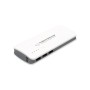 Батарея універсальна Esperanza 8000mAh input/Micro-USB, output/3*USB, White/Grey (EMP106WE)