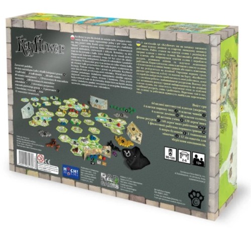 Настільна гра WoodCat Keyflower (укр.) (W0048)