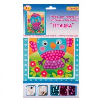 Набір для творчості 1 вересня Пташка Аплікація паєтками (954587)