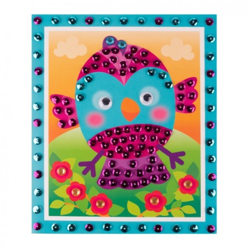 Набір для творчості 1 вересня Пташка Аплікація паєтками (954587)