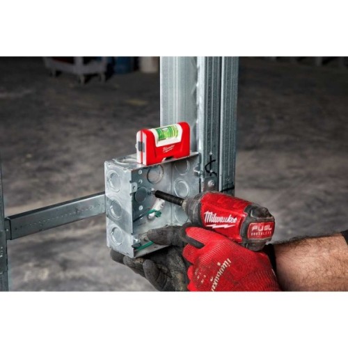 Рівень Milwaukee магнітний Compact Torpedo, 7,6см (4932472122)