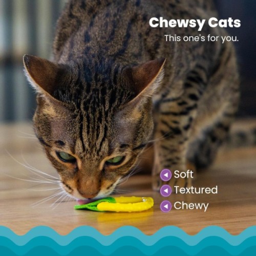 Іграшка для котів Catstages Лимон для жування з ароматом м'яти (0700603720977)