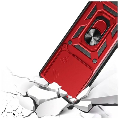 Чохол до мобільного телефона BeCover Military Motorola Edge 70 Red (715532)