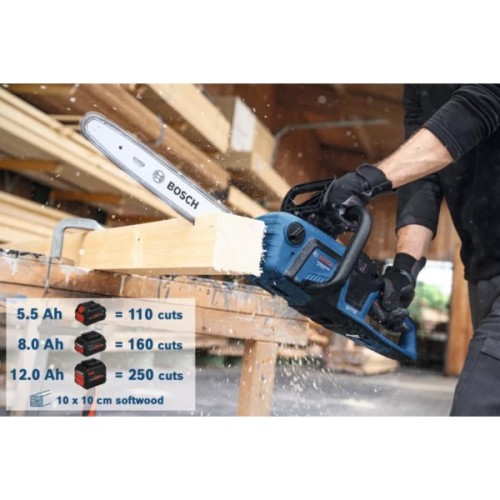 Ланцюгова пила Bosch Professional GKE 18V-40, 18V, шина 40см 3.7кг (без АКБ та ЗП) (0.600.8D3.000)