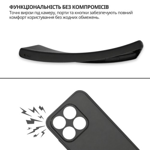 Чохол до мобільного телефона BeCover Silicone Xiaomi 17 Black (715693)