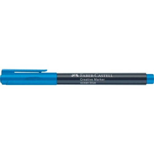 Маркер Faber-Castell для декору Creative Marker Ocean Blue, M (1,5 мм), колір блакитний (32685)