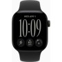 Смарт-годинник Apple Watch Series 12 GPS 46mm Black Aluminium Case with Black Sport Band - M/L (MJEL4RK/A)