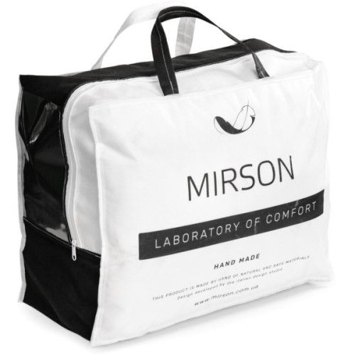Ковдра MirSon антиалергенна EcoSilk №1302 Bianco Зимова 200x220 см (2200001529755)