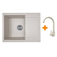 Мийка кухонна Adamant Minimal Avena + змішувач (1824296912306)