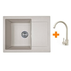 Мийка кухонна Adamant Minimal Avena + змішувач (1824296912306)