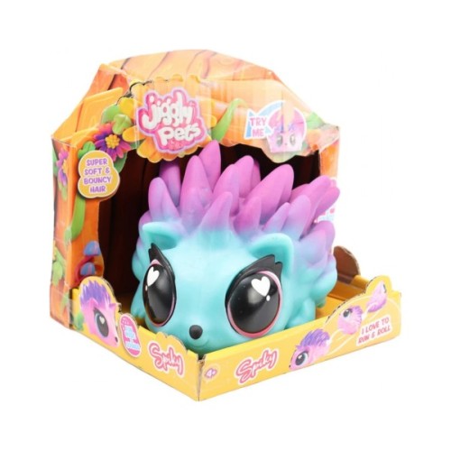Інтерактивна іграшка Jiggly pets Їжачок блакитний (6337831)