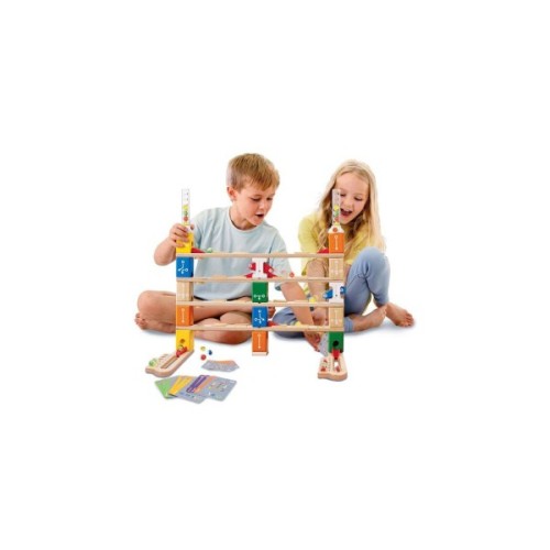 Конструктор Hape лабіринт Quadrilla Програмування основи 130 елементів (E6028)