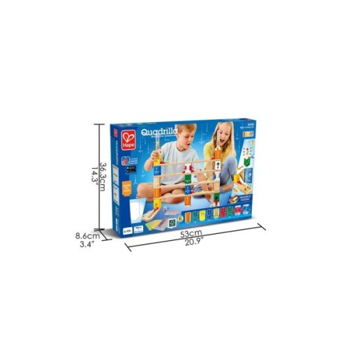 Конструктор Hape лабіринт Quadrilla Програмування основи 130 елементів (E6028)