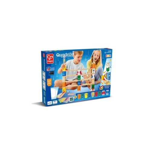 Конструктор Hape лабіринт Quadrilla Програмування основи 130 елементів (E6028)