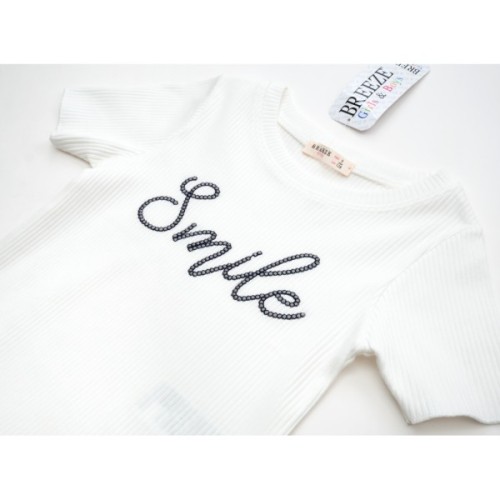 Футболка дитяча Breeze SMILE (18391-134G-cream)