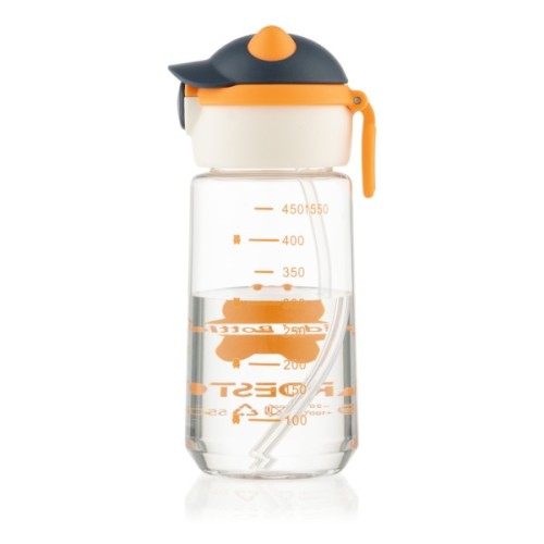 Пляшка для води Ardesto Bear 550мл помаранчевий (AR2255BO)
