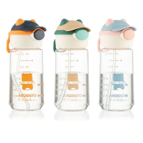Пляшка для води Ardesto Bear 550мл помаранчевий (AR2255BO)