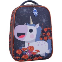 Портфель Bagland Turtle 17 л. сiрий 499 (0013466) (73697901)