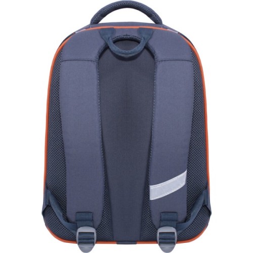 Портфель Bagland Turtle 17 л. сiрий 499 (0013466) (73697901)