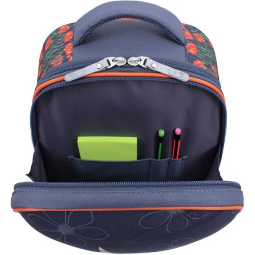 Портфель Bagland Turtle 17 л. сiрий 499 (0013466) (73697901)