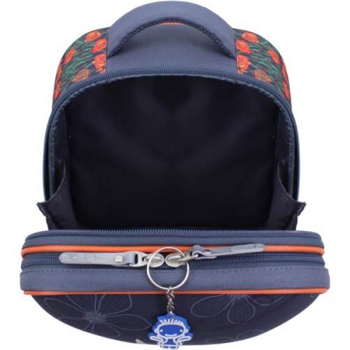 Портфель Bagland Turtle 17 л. сiрий 499 (0013466) (73697901)