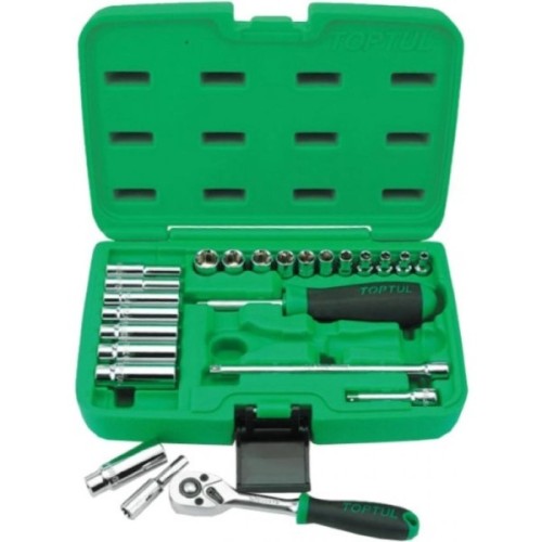 Набір інструментів Toptul в кейсі 1/4" 24од. (GCAI2403)