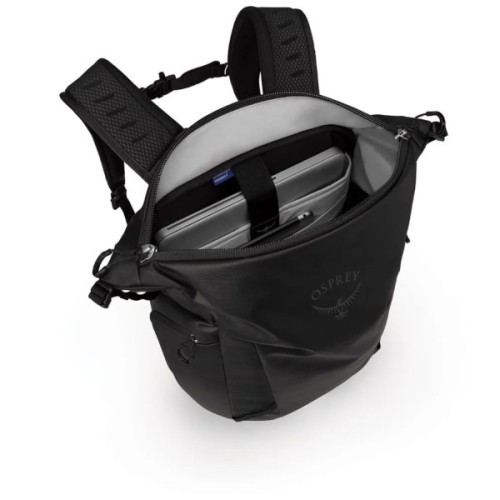 Рюкзак туристичний Osprey Transporter Zinch raven black - O/S - чорний (009.3924)