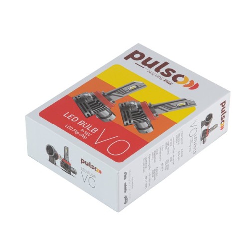 Автолампа PULSO LED-chips Flip chip/9-16V/2*50W/6000Lm/6500K (VO-H7)