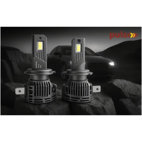 Автолампа PULSO LED-chips Flip chip/9-16V/2*50W/6000Lm/6500K (VO-H7)