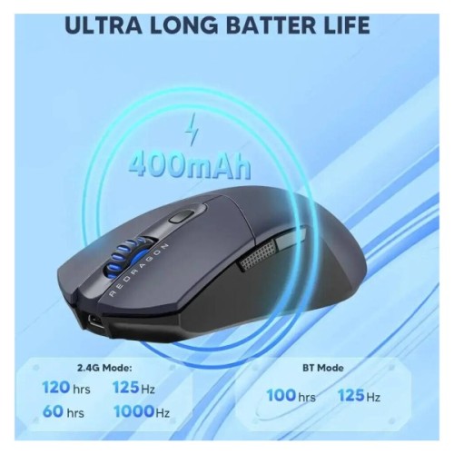 Мишка Redragon M917GB ST4R Pro Wireless/Bluetooth Black (72209)