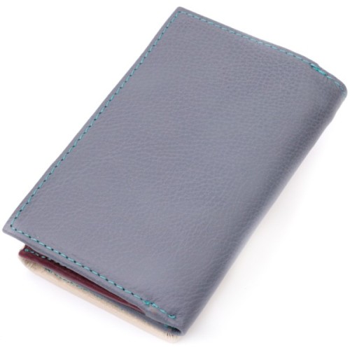 Гаманець ST Leather З натуральної шкіри Різнобарвний (19461)