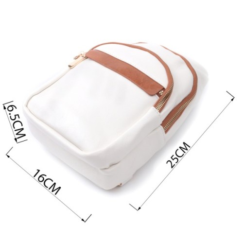 Сумка Vintage Жіноча з однією лямкою через плече з гладкої екошкіри Біла (22768)