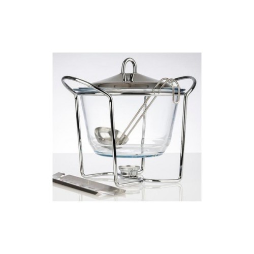 Мармит APS прямокутний з круглою скляною ємністю 4 л (65067)